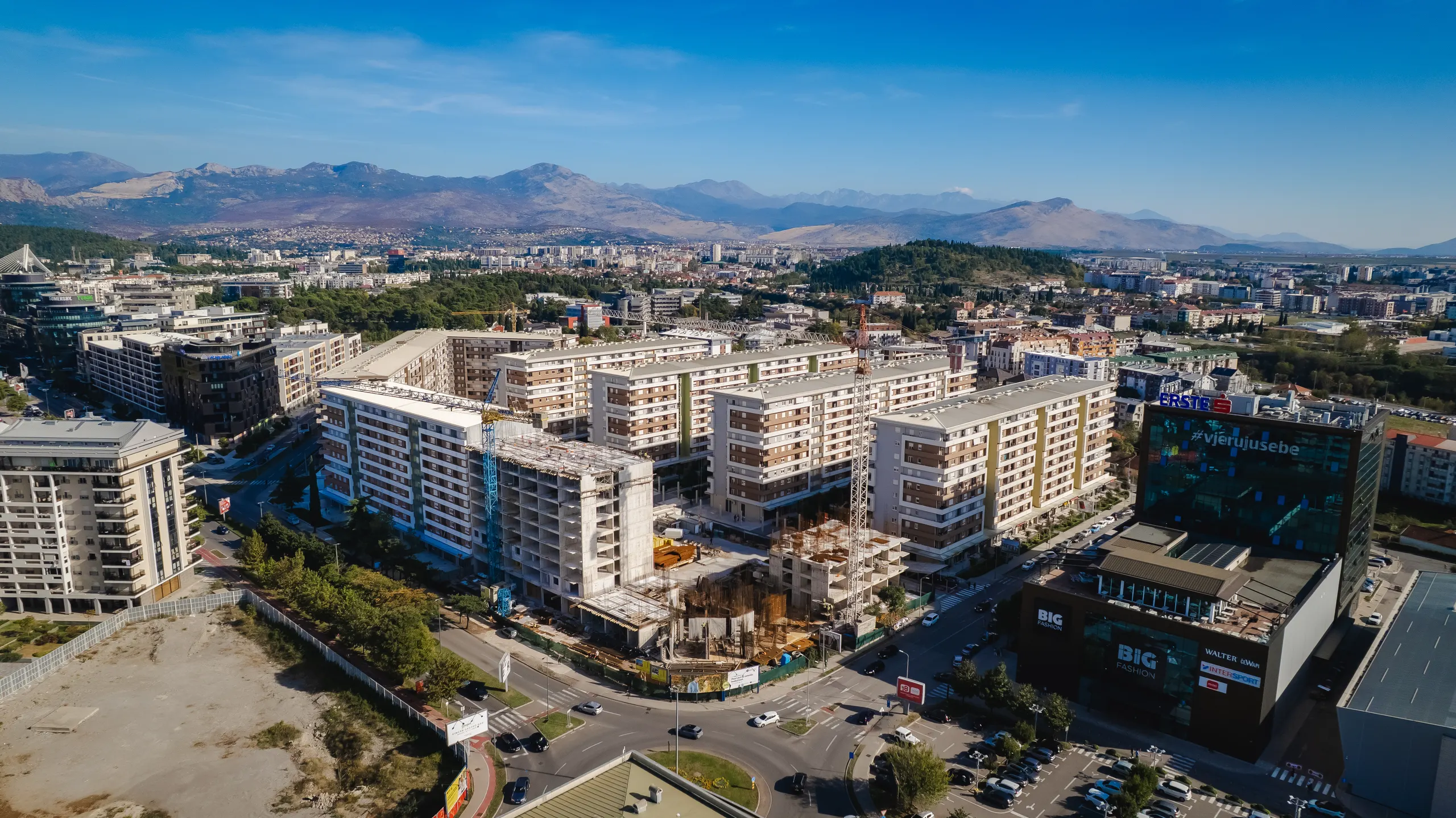 Podgorica iz vazduha